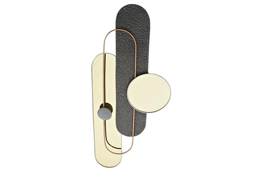[DP-193478] DECORACION PARED METAL PVC 96X5X40,6 MODERNO