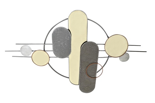 [DP-193479] DECORACION PARED METAL PVC 130X5X80,6 MODERNO