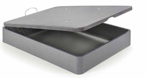 [C.A. 150X190 REF.MISTRAL GRIS] CANAPE MISTRAL TEXTIL GRIS TAPA 3D C/GRIS 150X190