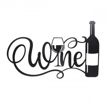 [29879] ADORNO PARED VINO