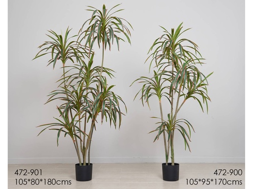 [472-901] PLANTA DRACAENA REAL TOUCH 105X80X180 CMS