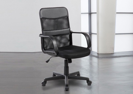 [A024SOF08] SILLA OFICINA SOF-08 NEGRO
