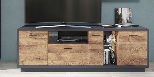 [B010P9X3EU32 GFR] BAJO T.V. LUCES LED EUROPA GRF-RB
